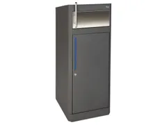 afvalbak,80l,HxBxD 1060x420x420mm,brandbeveiligingsklasse A1