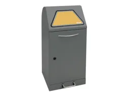 afvalverzamelaar,niet-brandbaar,1x60l,HxBxD 900x400x380mm