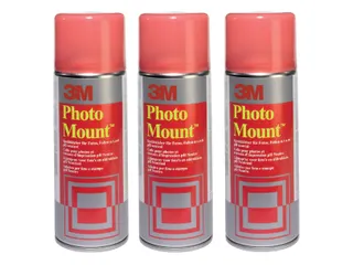 Lijm 3M foto mount spray spuitbus 400ml - 3