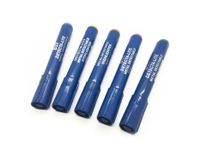 Detecteerbare Highlight Marker Schrijfkleur Blauw 10 Stuks