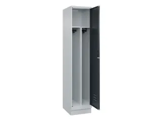 locker voor scheiding van kleding,HxBxD 1950x400x500mm,1vak - 2