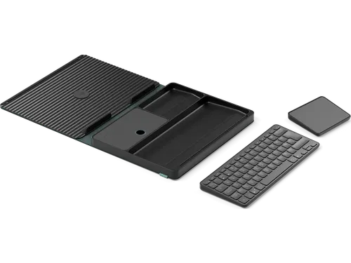 Logitech Casa Pop-Up Desk QWERTY Brits Engels Touchpad Schaar-toets