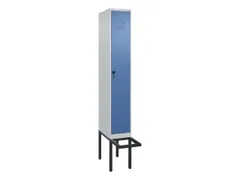 locker voor scheiding van kleding,HxBxD 2120x300x815mm,1vak