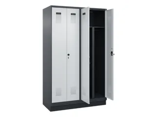 PBM-locker,HxBxD 1950x1200x500mm,4vak,vak B 300mm,draaigrendel - 1