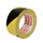 Vloermarkeringstape Raadhuis PVC 50mm x 33m zwart/geel 3 rol