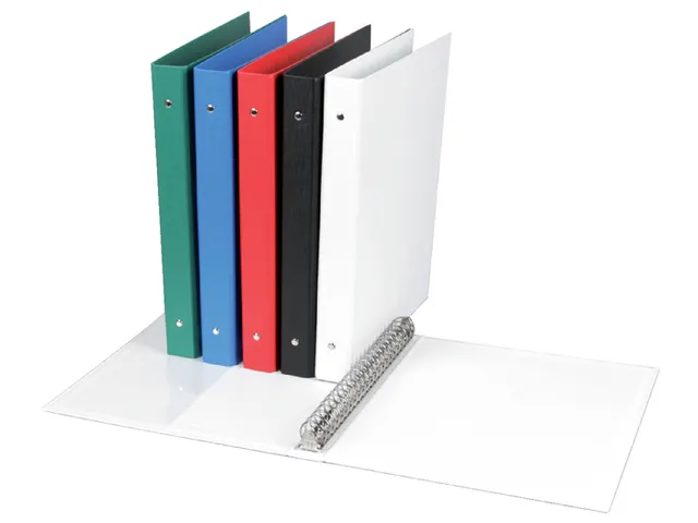 Classeur à 23 Anneaux Quantore A4-19mm PP Méc-O Blanc