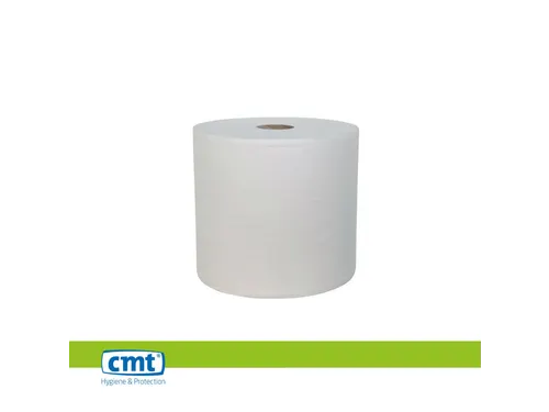 CMT Poetsrol Midi Eco Cellulose 1-laags Wit 6 Rol