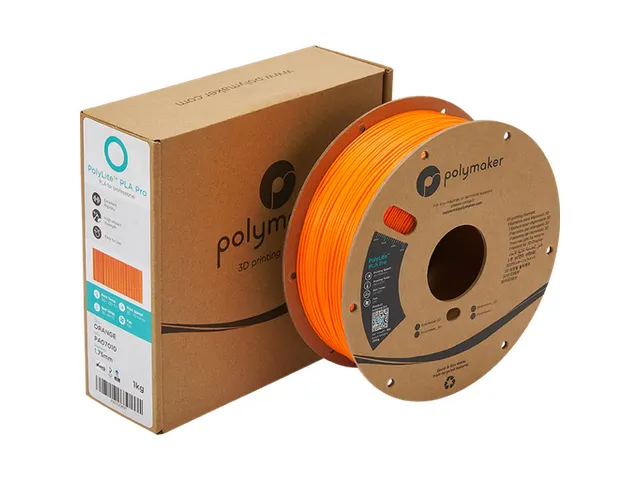 Filament 3D PLA PRO PolyLite 1.75mm Orange 1kg
