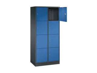 grootvolume-lockersysteem,HxBxD 1950x820x500mm,2x4vakken,cil.-slot - 1