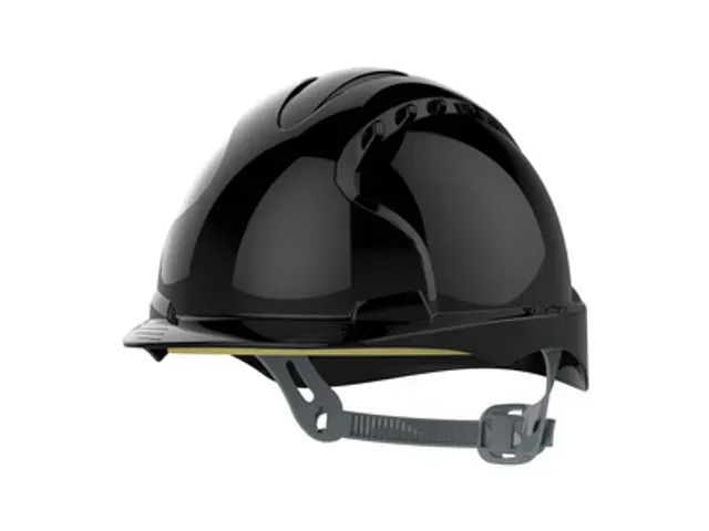JSP EVO3 AJF160-001-100 zwarte veiligheidshelm geventileerd 20 stuks