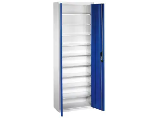 Kast Met Openslaande Deuren Hxbxd 1690x700x300mm 9legborden Staal - 1
