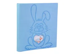 Fotoalb 60p.wit 29x3 2 Teddy Konijn Blauw