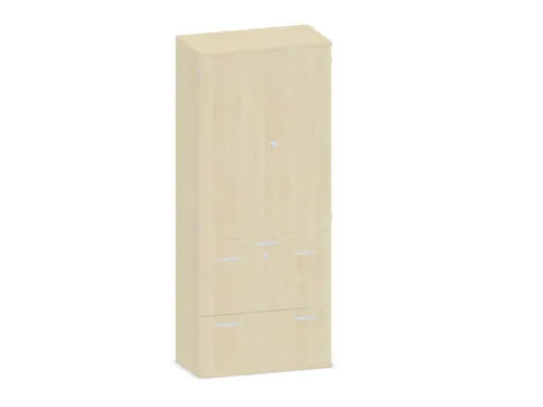 Kantoorkast 1920x800x430mm Decor Romp Esdoorn Decor Front Esdoorn