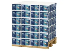 Handdoek Tork 100889 H2 Xpress compressed Premium 2-Laags Wit Pallet