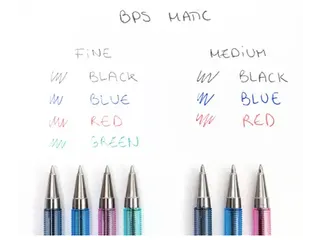 Balpen PILOT BP-S Matic fijn zwart - 3