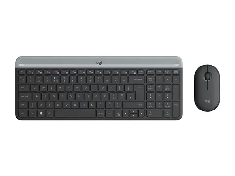 Clavier + souris sans fil RF Logitech MK470 QWERTY GB graphite