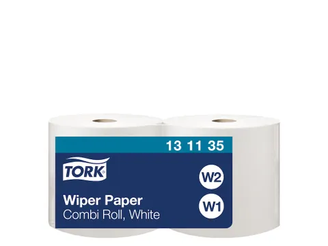 Poetspapier Tork W2 Advanced 1-laags 1150 vel wit 131135