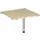 koppelelement voor bureau,90 °,BxD 800x800mm,blad esdoorn,hoekig