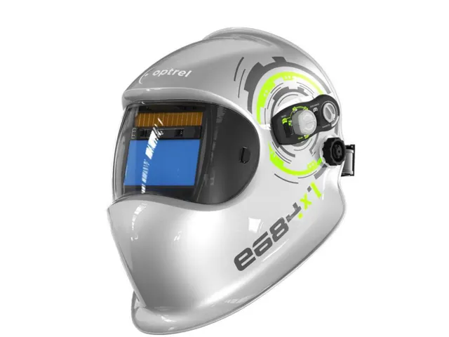 Optrel e684 Silver lashelm, per stuk