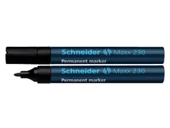 Viltstift Schneider Maxx 230 rond zwart 1-3mm
