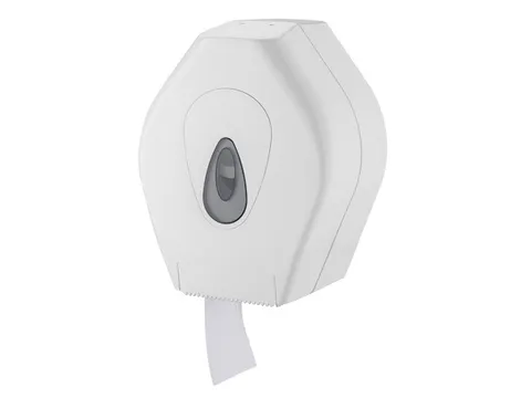 Toiletpapier Dispenser Wit Voor Midi Jumborol Toiletpapier
