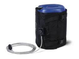 verwarmingsmantel,v. 30l vat,buiten nylon,zwart,200 W