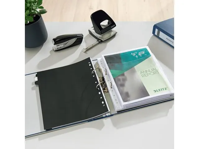 Ordner Leitz 1015 A4 50mm PP blauw