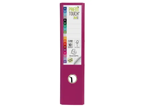 Ordner PP Prem'Touch A4maxi 80mm fuchsia