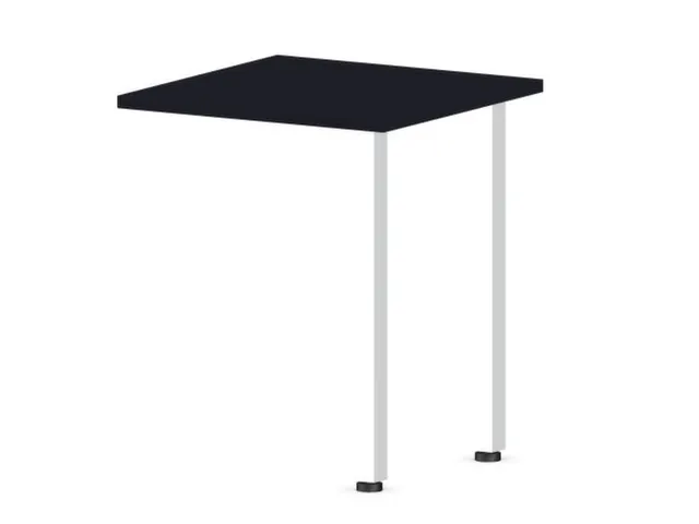 aanbouwtafel,i.h.v.,HxBxD 720-840x600x600mm,CC-zwart