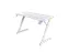 GXT 709W LUMINUS RGB-led Gaming Desk Wit 120x60x74cm