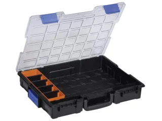 Assortimentskoffer,type 1,HxBxD 76x440x335mm,kunststof,koffer zwart - 2