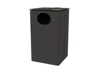 combi-asbak,HxBxD 537x325x388mm,afvalbak inhoud 35l - 1