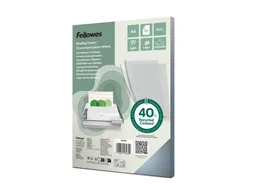 Voorblad Fellowes A4 Pvc 180 Micron Transparant 25 stuks
