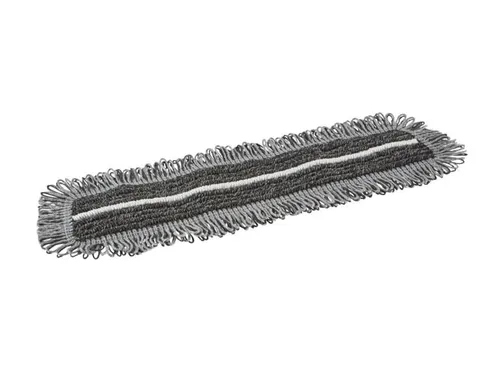 Microfibre Damp47 microvezel vlakmop donkergrijs klittenband 40cm