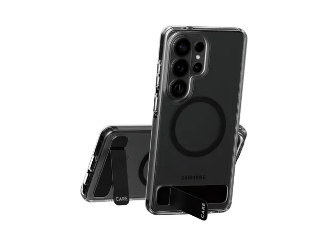 PanzerGlass CARE by Kickstand Case Transparent w. Qi Samsung Gal