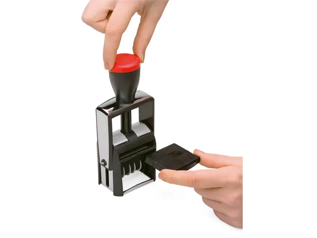 Tekststempel Colop 2100 +bon 6regels 41x24mm zwart