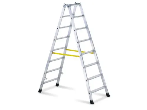 Boktrap Aluminium L 1 84M 2X8Treden Dubbelzijdig Uitvoering Nl