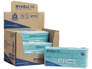 WypAll 7442 sopdoek X50 Hydroknit 1-laags groen 41,6x24,5cm - 2