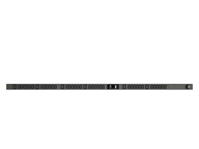 Vertiv Geist Metered, Gemeten, Gecontroleerd, Eenfasig, Verticaal, Zwa