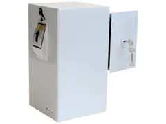 Key security box KSB 103 Dubbelbaard Sleutelslot grijs