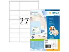 HERMA 4450 Premium etiketten A4 70x32mm Wit 2700 stuks