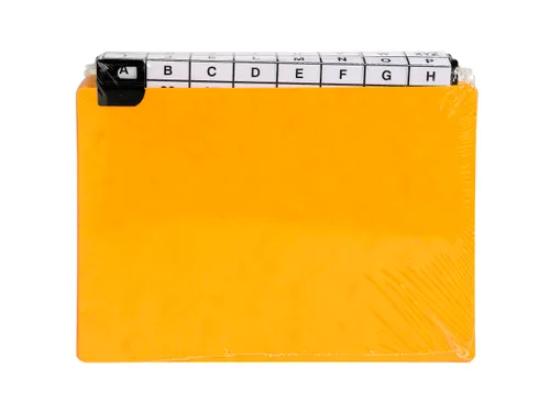 Tabblad a-z Glanskarton 6/10 148x210mm 24 stuks