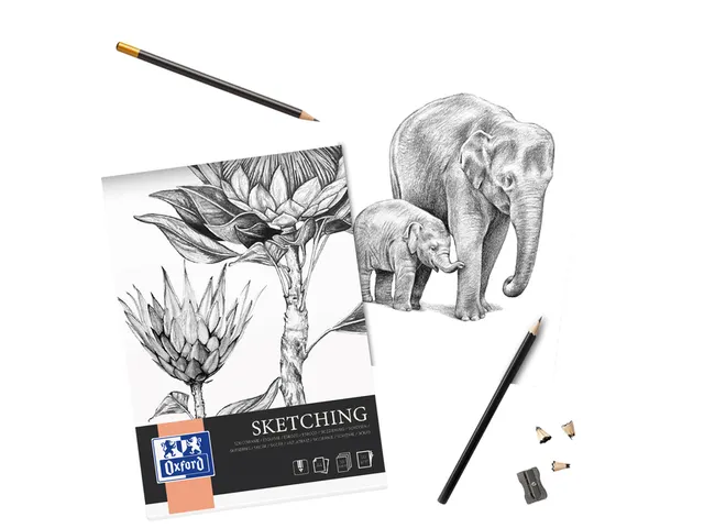 Tekenblok Oxford Sketching A3 50 vel 120 gram