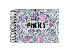 Fotoalb spir 50p.zwr t 23x16cm GRIBOUILLE