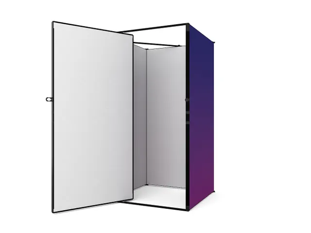 FlexFrame Opbergruimteset beurswand 98x200cm Zwart frame