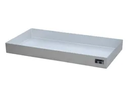 RVS opvangbak,v. kleinemballage,opvangvol. 74l,HxBxD 100x1200x800mm