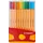 Fineliner STABILO point 88 ColorParade rollerset geel/rood F ass 20st