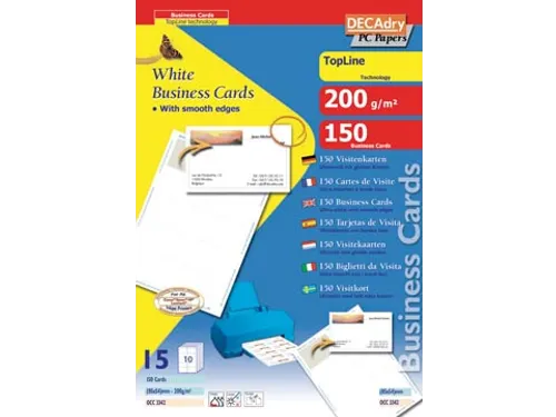 Decadry Visitekaarten TopLine 85x54 mm