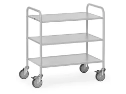 Dossierwagen 4882 150kg 800x500mm 3 Etages Ral7035