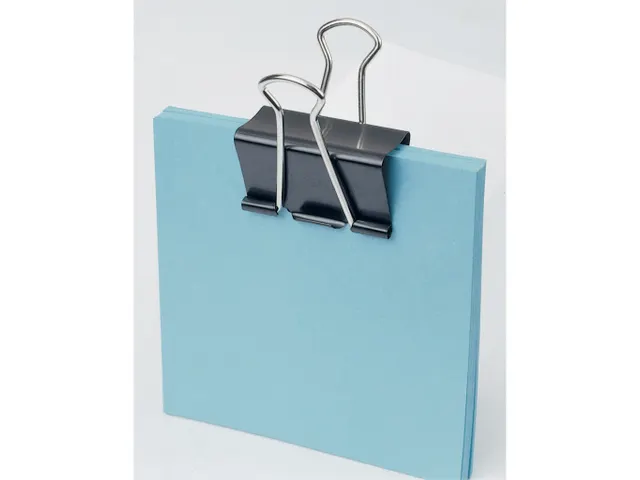 Papierklem Zwart 51mm Doos 10 Stuks